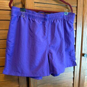 TNA Royal Purple track shorts- XL like new!